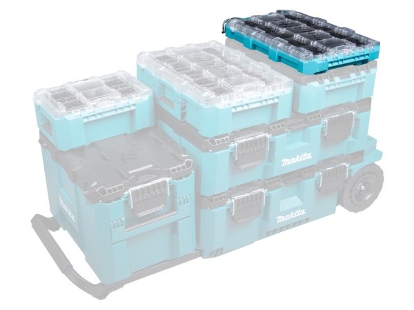Makita Maktrak organizer. Produkt vises
