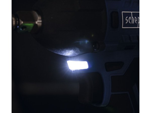 Scheppach slagnøgle BC-IW350-X, 20V, solo. Billedet viser produktet med hvid baggrund.