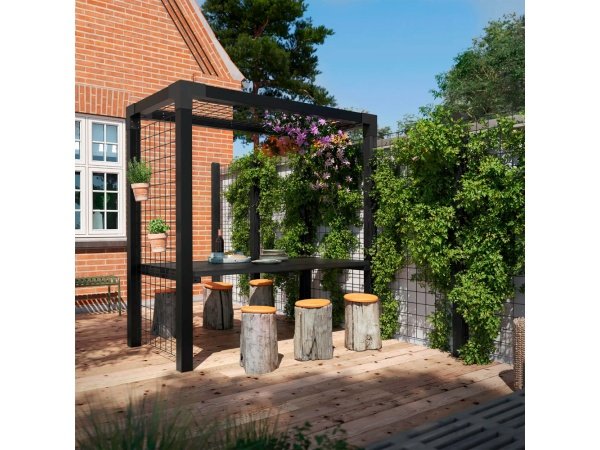 Plus daylife m/stålespalier