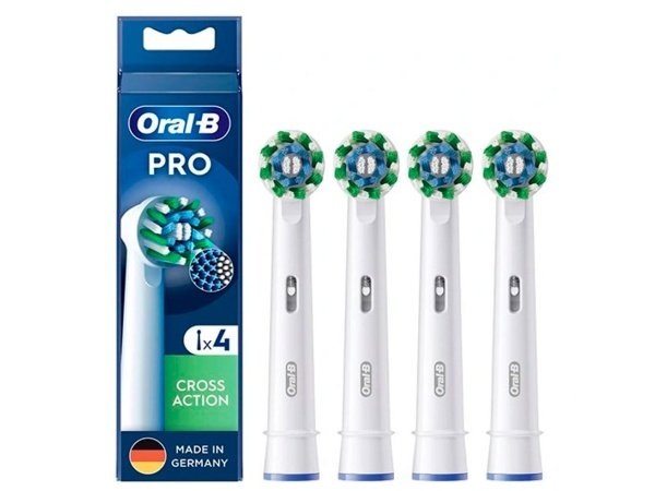Oral-B børstehoveder Oral-B Pro Cross Action børstehoveder 4 stk