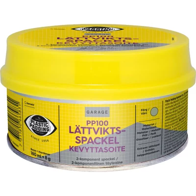 Plastic Padding letvægtsspartel. Produkt vises