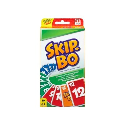 SKIP-BO kortspil, produkt set forfra
