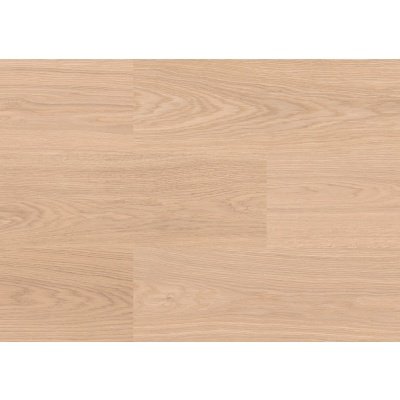 French White Moland Circular Oak Plank, ideelt laminatgulv til moderne indretninger.