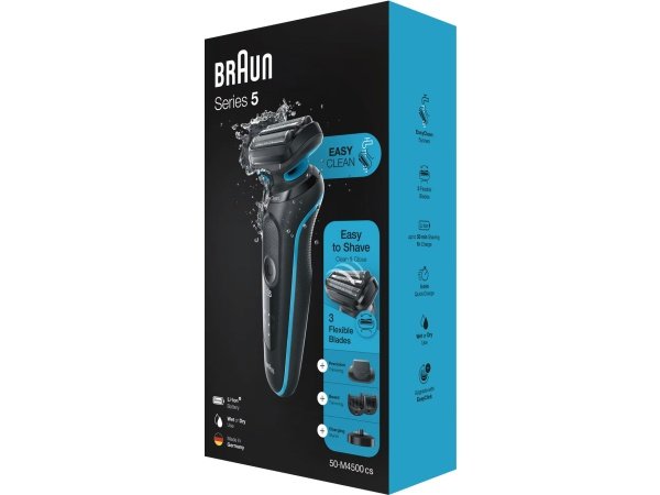 Braun Series 5 barbermaskine Braun Series 5 barbermaskine, produkt set forfra