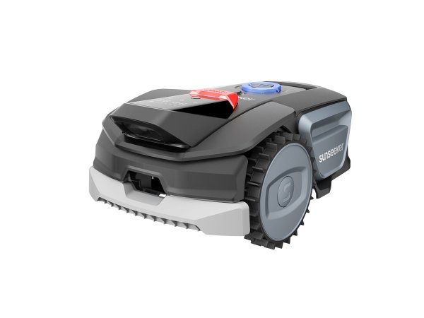 Sunseeker V1 robotplæneklipper. Produkt vises