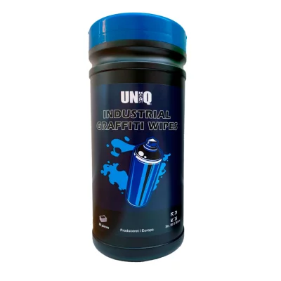 Uniq industrial graffiti wipes