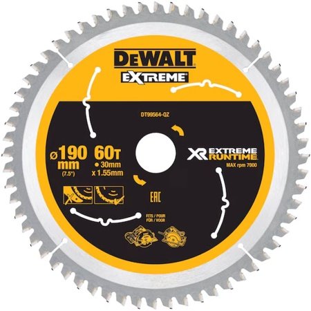 Dewalt rundsavsklinge