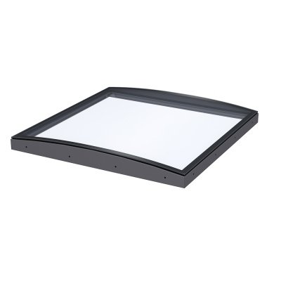 Velux fladtagsvindue buet glas