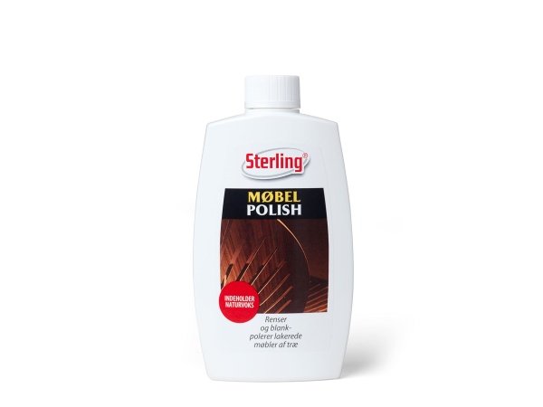 Sterling møbelpolish Sterling møbelpolish 250 ml rengør og polerer lakerede møbler