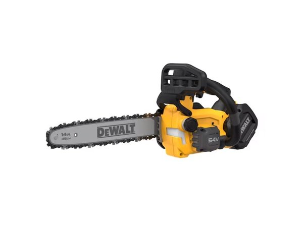 Dewalt kædesav DCMCST635N-XJ. Billedet viser produktet med hvid baggrund.