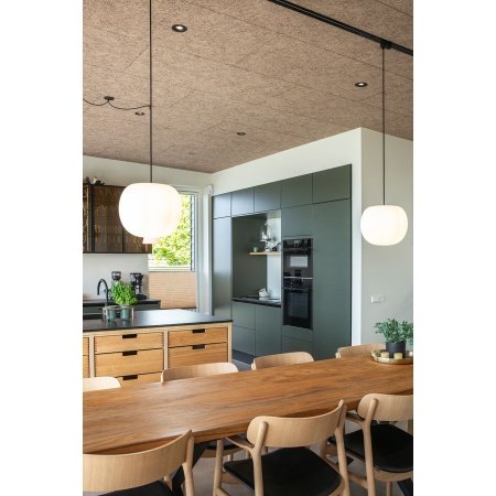 Akustikplade træbeton loftplade med ekstra fin struktur til loft og væg