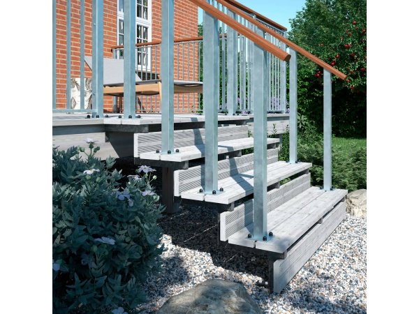 Plus terrassetrappe 4 trin
