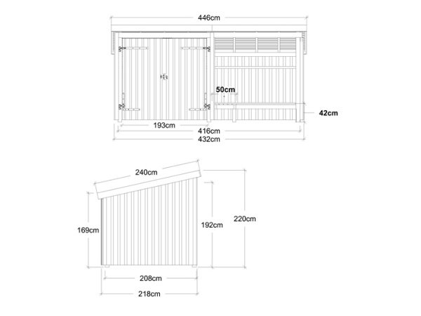 Plus Nordic Bålhytte/Havehus 9