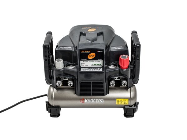 Tjep kompressorsæt Tjep kompressorsæt med slangeoprul, Makita AF550H HP, F18 stiftepistol, Makita AN510H HP, sømpistol og Makita AN250HC HP, beton sømpistol.