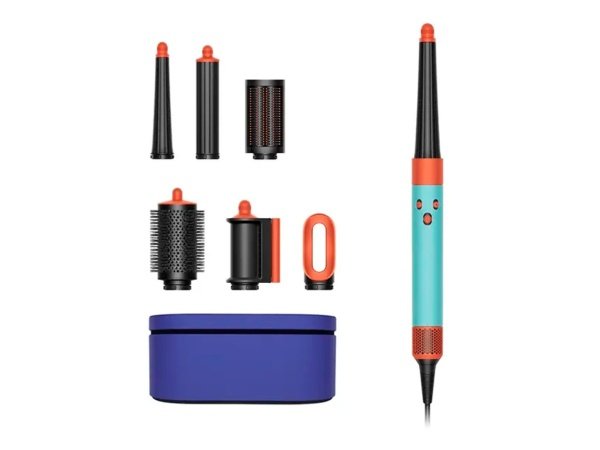Dyson Airwrap I.D. Straight + Wavy multistyler Dyson Airwrap I.D. Straight + Wavy multistyler i turkis. 6 alsidige tilbehørsdele