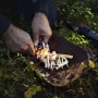 Hultafors tændstål FS. Produkt vises i miljø med model