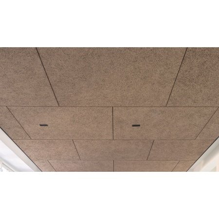 Akustikplade træbeton loftplade med ekstra fin struktur til loft og væg