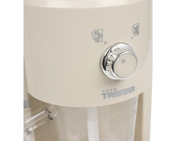 Tristar slush ice maskine Tristar slush ice maskine KD-7310. Billedet viser produktet fra siden uden indhold.