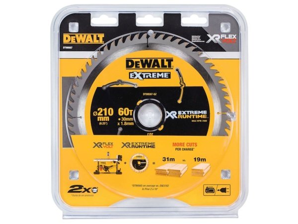 Dewalt rundsavsklinge