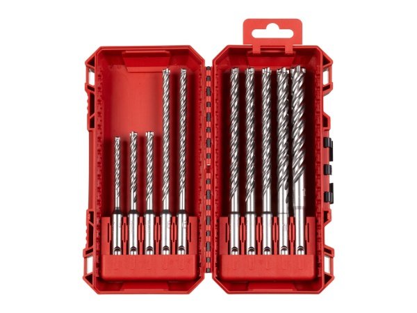 Milwaukee hammerborsæt Milwaukee hammerborsæt, produkt set forfra