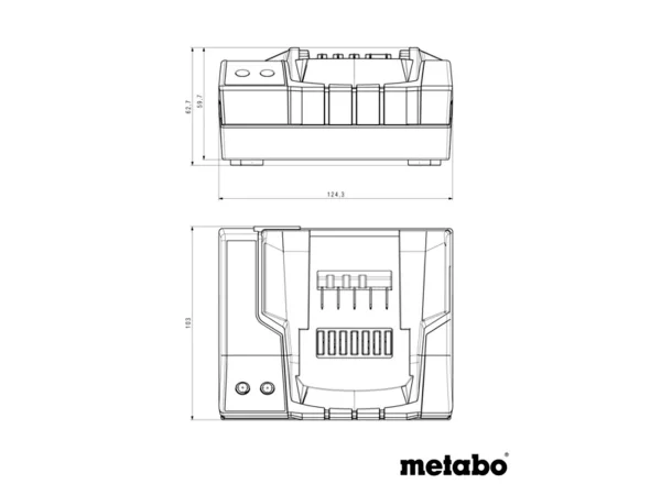Metabo batterioplader
