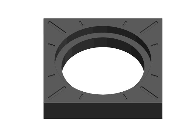 Lauridsen brøndkarm Ø315mm