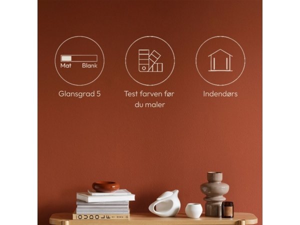 Dyrup farvetester væg