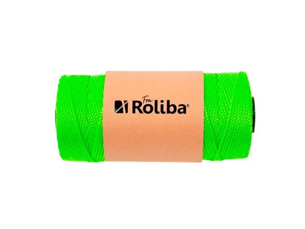 Roliba 6/8 nylonmursnor, neongrøn Roliba 6/8 nylonmursnor, neongrøn