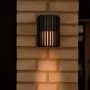 Nordlux Aludra væglampe, udendørs, sort, Seaside