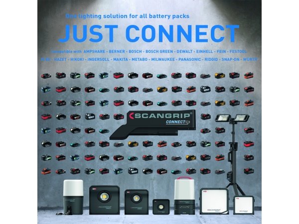 Scangrip connector