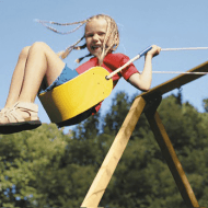 Jungle Gym gyngesæde plast gul Jungle Gym gyngesæde plast gul