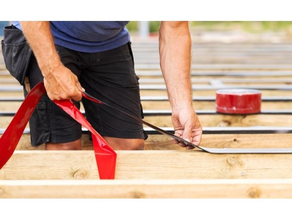 Fischer beskyttelsestape, produkt set forfra