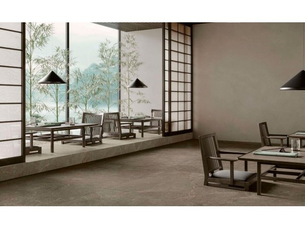 Cerdomus Moonstone Taupe Matt, produkt set forfra