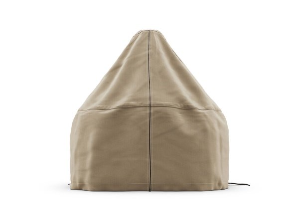 Gozney Dome Gen 2.0 XL betræk i beige. Billedet viser produktet forfra.