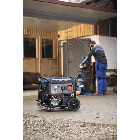 Scheppach generator SG7100X 5400W. Billedet viser produktet med hvid baggrund.