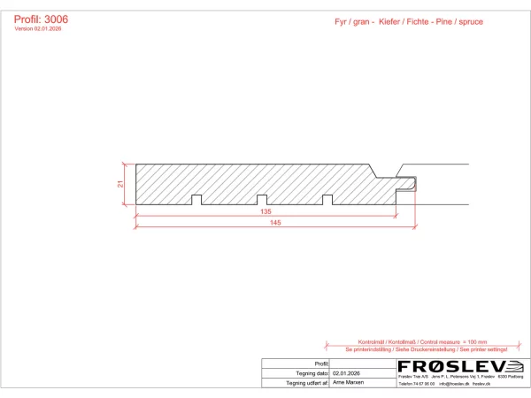 FT  understern gran sortmalet