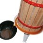 Grouw frugtpresser i egetræ 12 ltr