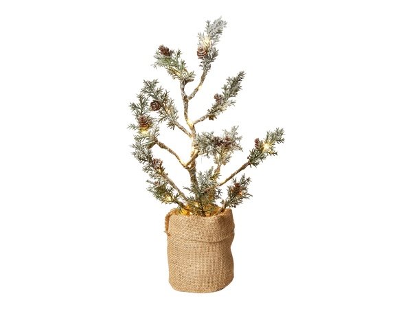 Dacore granjuletræ m. kogler 40 cm, t/batteri