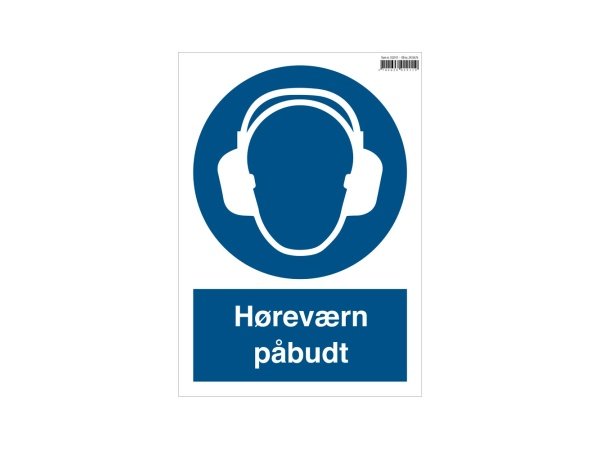 Sydvesta påbudsskilt