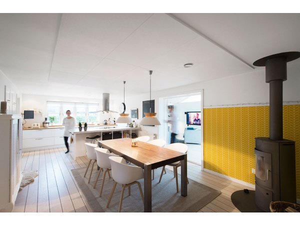 Rockfon Sonar B akustikloft, produkt set forfra