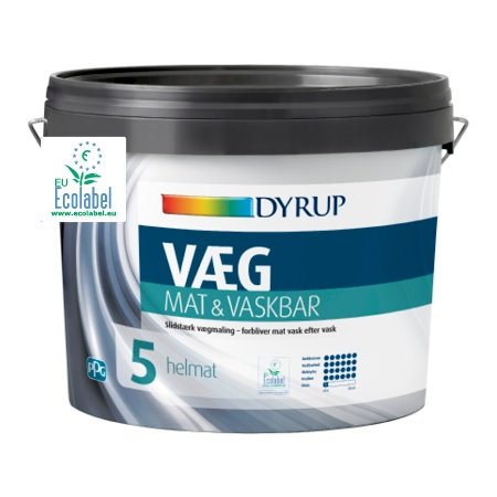 Dyrup væg 05 mat & vaskbar