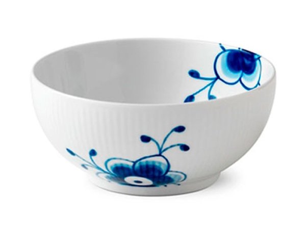 Royal Copenhagen Blå Mega Riflet skål 15 cm Royal Copenhagen Blå Mega Riflet skål 15 cm. Skål 455