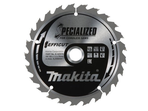 Makita rundsavklinge TCT 25T