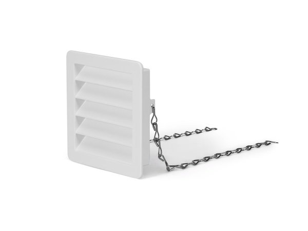  Viksa jalousirist type 1 hvid passer til standard gennemføringsrør