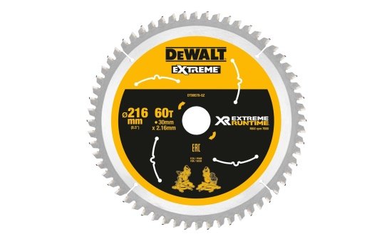 Dewalt rundsavsklinge