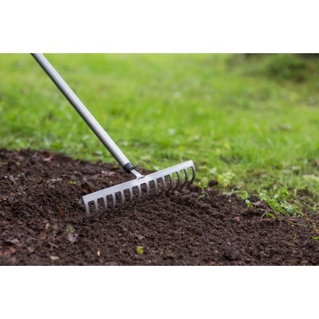 Fiskars Ergonomic haverive Fiskars Ergonomic haverive med lige skaft. Billedet viser produktets fulde størrelse.