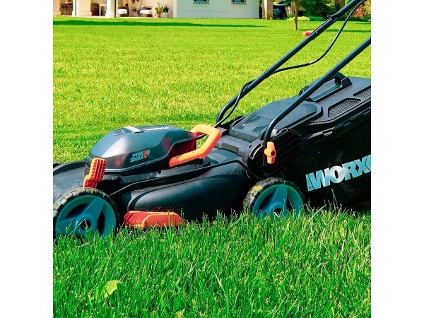 Worx akku plæneklipper