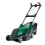 Bosch plæneklipper Advanced Rotak 36V-40. Billedet viser plæneklipper med hvid baggrund.