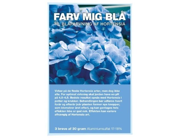 Bayer farv-mig-blå blomstergød