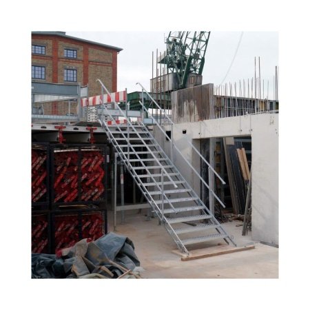 Materielhuset byggepladstrappe